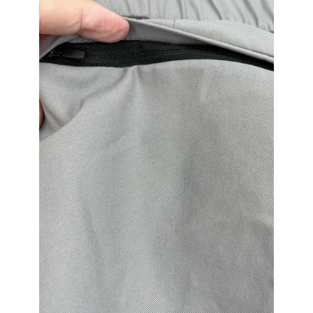 Banana Republic Mens Gray Athletic Fit Performance Dress Pants 35x32‎ Office